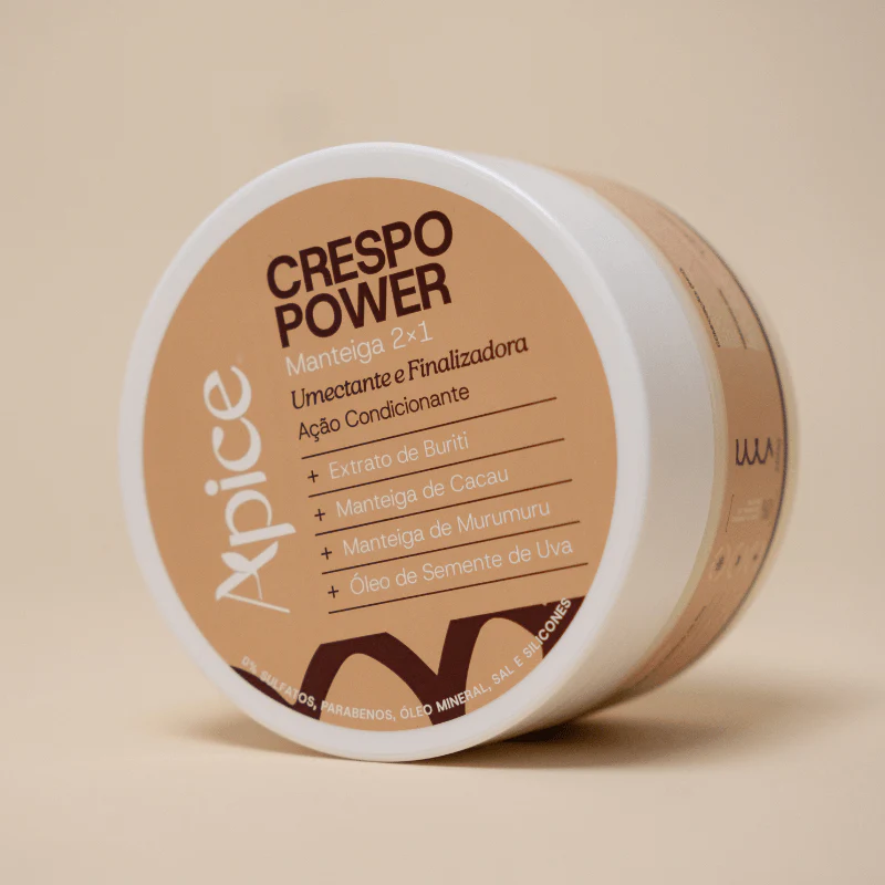 Manteiga 2x1 (Umectante e Finalizadora) Crespo Power 260g - Image 3
