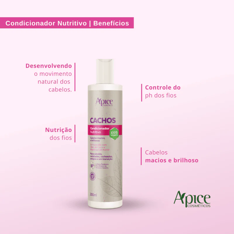 Kit Cachos - Shampoo, Condicionador e Gelatina (3 ITENS) - Image 3