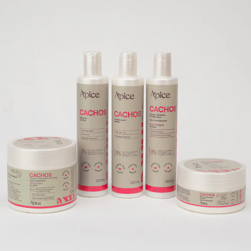 Kit Cachos Essence - Shampoo, Condicionador, Gelatina, Ativador e Máscara (5 ITENS) - Image 6