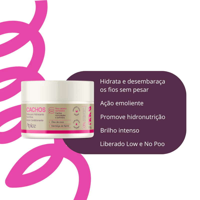 Kit Cachos Essence - Shampoo, Condicionador e Máscara (3 ITENS) - Image 7