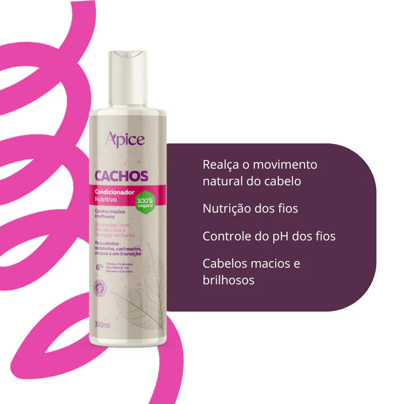 Kit Cachos - Shampoo, Condicionador, Máscara e Refil Ativador (4 ITENS) - Image 2