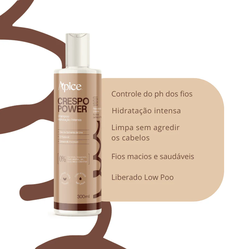 Kit Crespo Power - Co Wash, Shampoo, Condicionador, Máscara, Creme de Pentear, Gelatina, Mousse e Manteiga (8 itens) - Image 2
