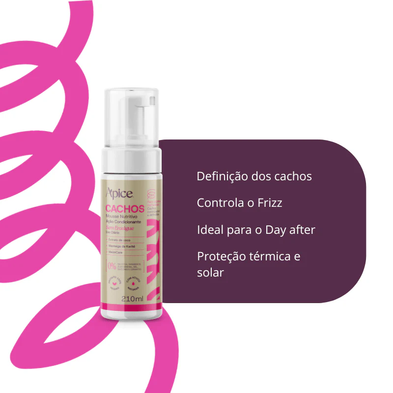 Kit Cachos Essence - Shampoo, Condicionador e Mousse (3 ITENS) - Image 9
