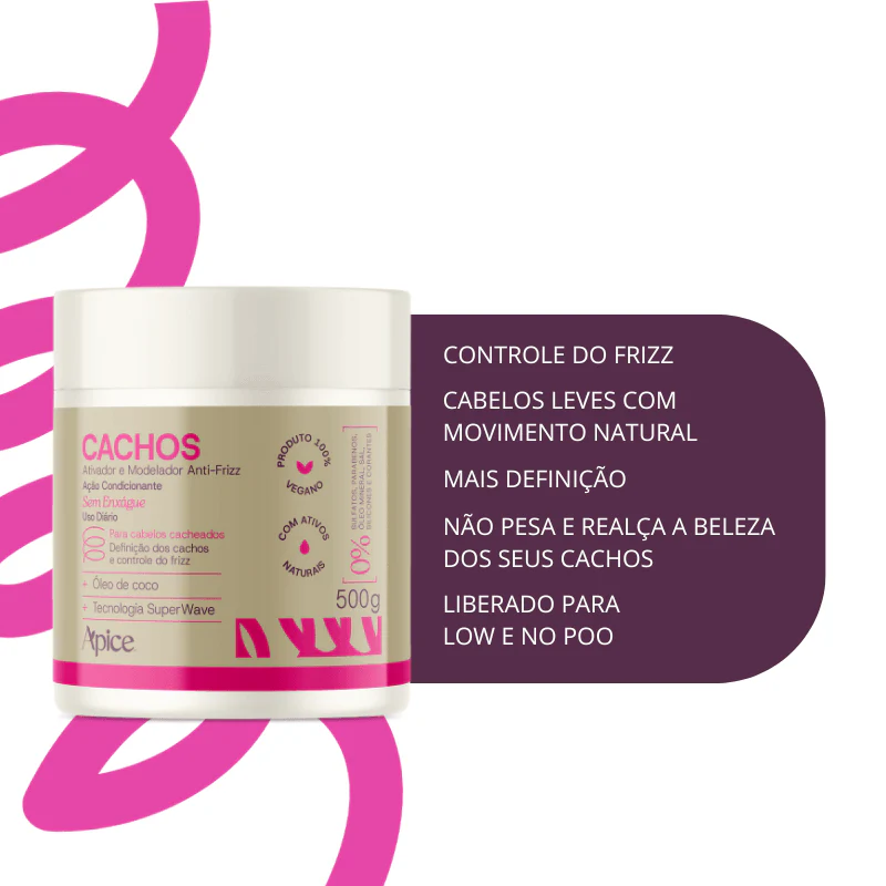 Kit Cachos Essence - Shampoo, Condicionador e Ativador (3 ITENS) - Image 7