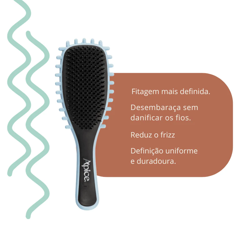 Kit Umectação Crespo - Escova Azul e Manteiga - Image 2