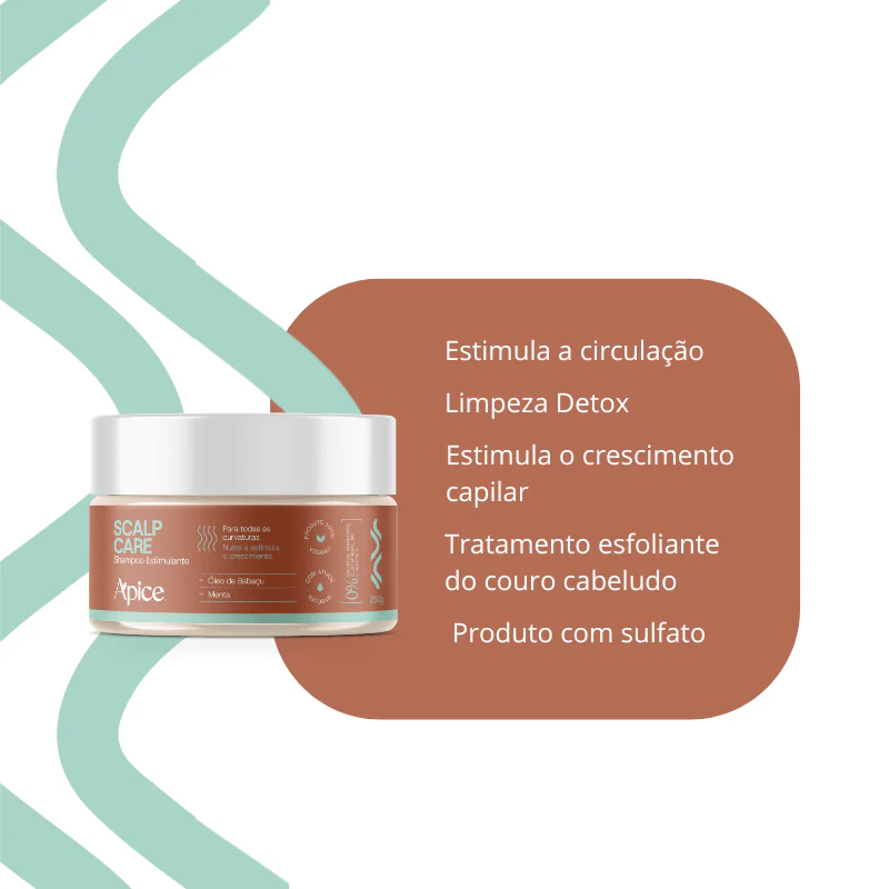 Kit Scalp Care - Shampoo em pasta, Condicionador, Máscara e Tônico (4 ITENS) - Image 6
