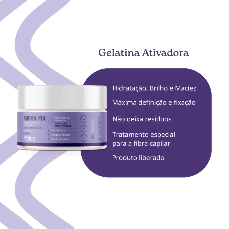 Kit Mirra Fix - Gelatina e Óleo (2 ITENS) - Image 3