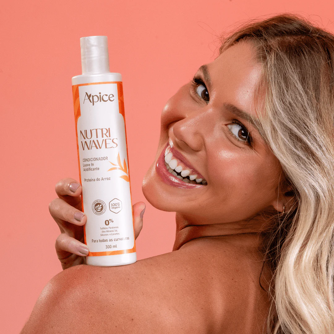 Kit Onduladas Nutri Waves Higienização - Shampoo e Condicionador (2 itens) - Image 4