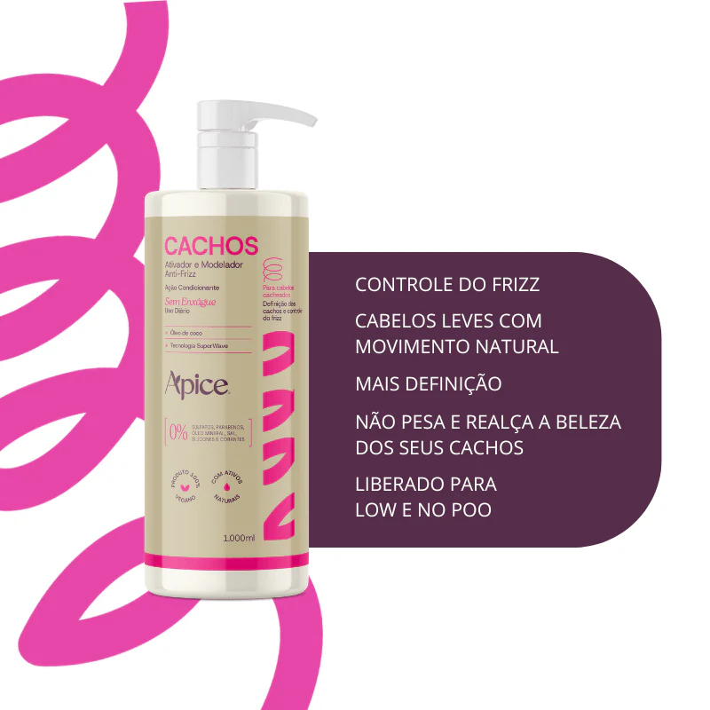Kitão Cachos Essence - Shampoo, Condicionador e Ativador (3 itens) - Image 4