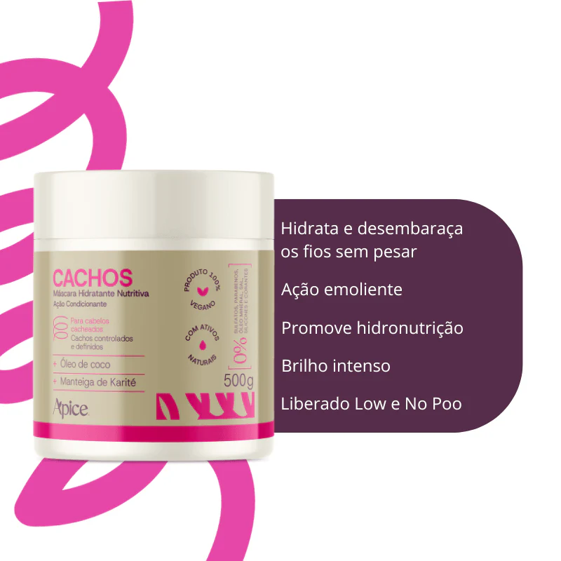 Kitão Cachos Essence - Shampoo, Condicionador e Mascara (3 itens) - Image 5
