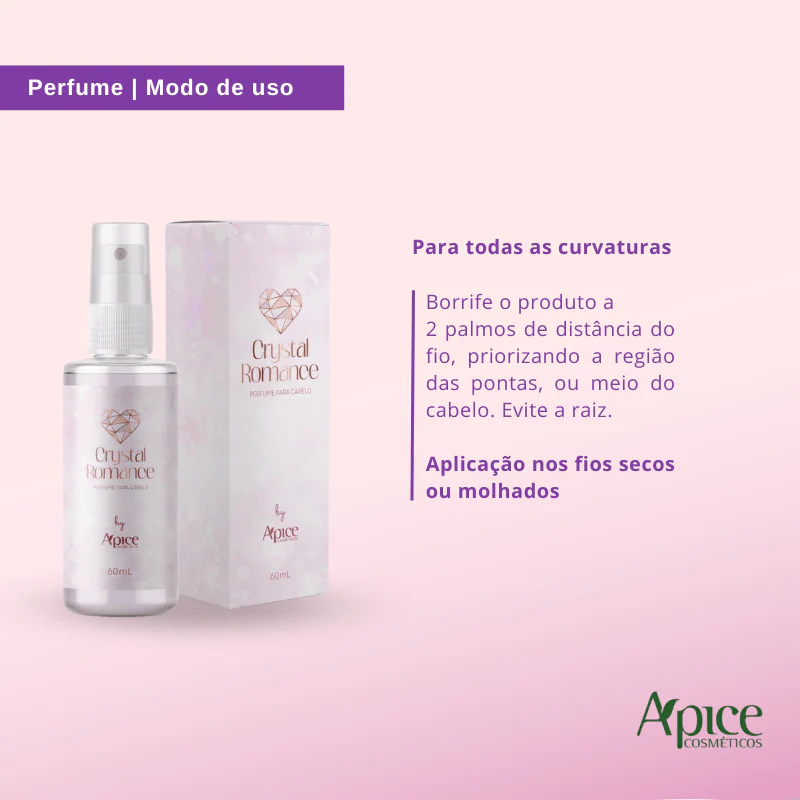 Perfume Capilar Crystal Romance 60 ml - Image 4