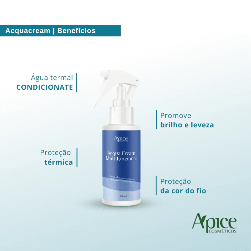 ACQUA CREAM 100ML  - No Poo / Low Poo - Ação Condicionante - Image 3